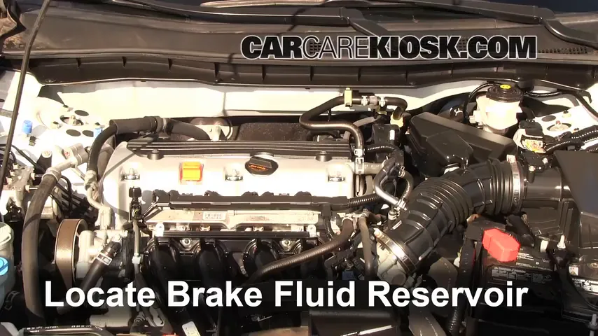 2011 Honda Accord LX 2.4L 4 Cyl. Brake Fluid